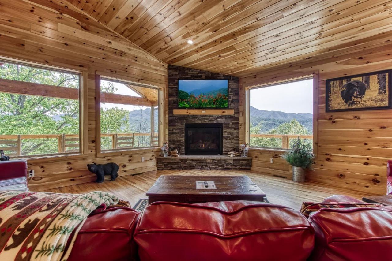 Brand New Build 5 Bedroom, 5 Bath With 4,000 Sq Ft With Mountain View Cabin Gatlinburg Exterior photo