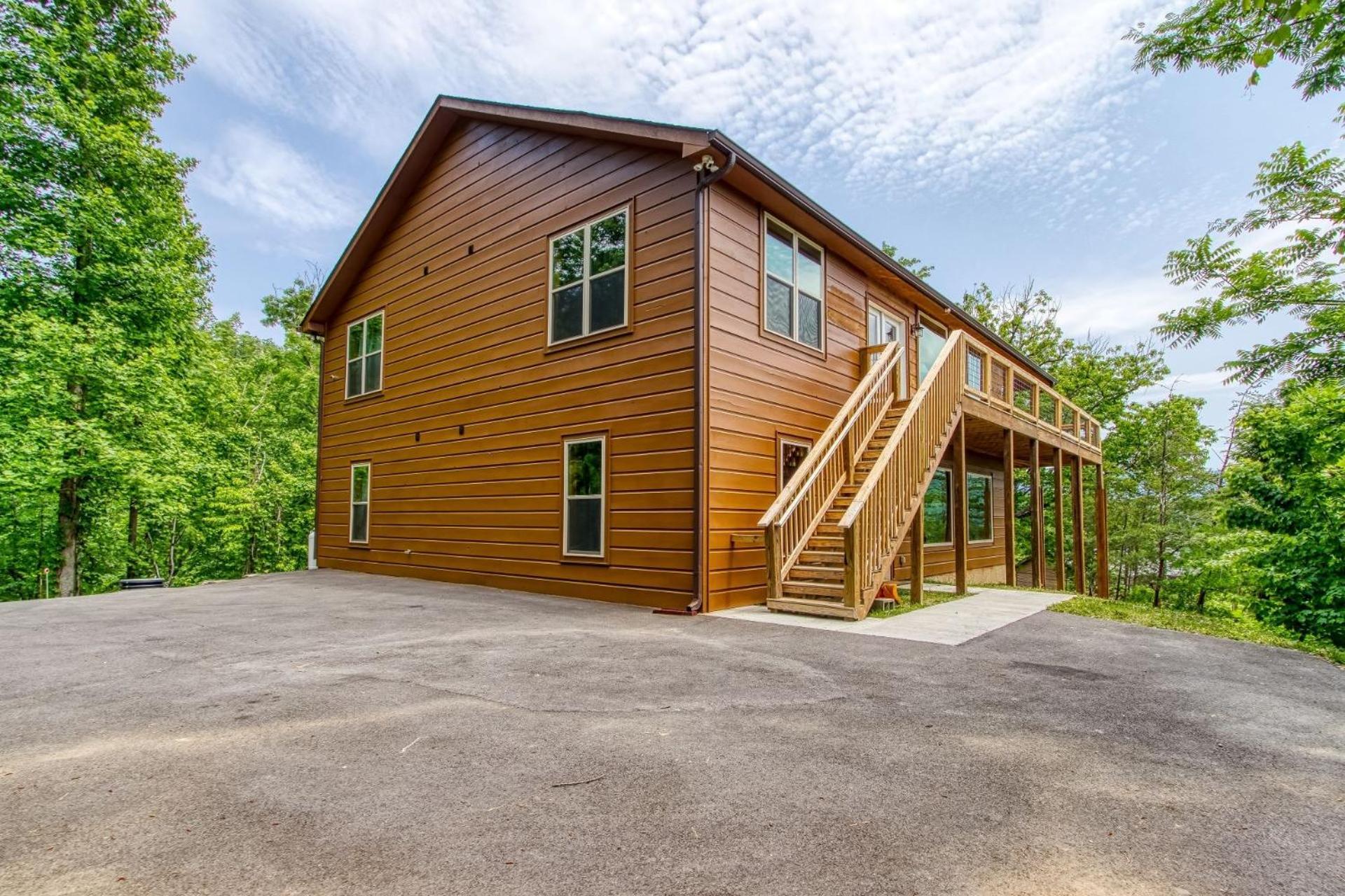 Brand New Build 5 Bedroom, 5 Bath With 4,000 Sq Ft With Mountain View Cabin Gatlinburg Exterior photo